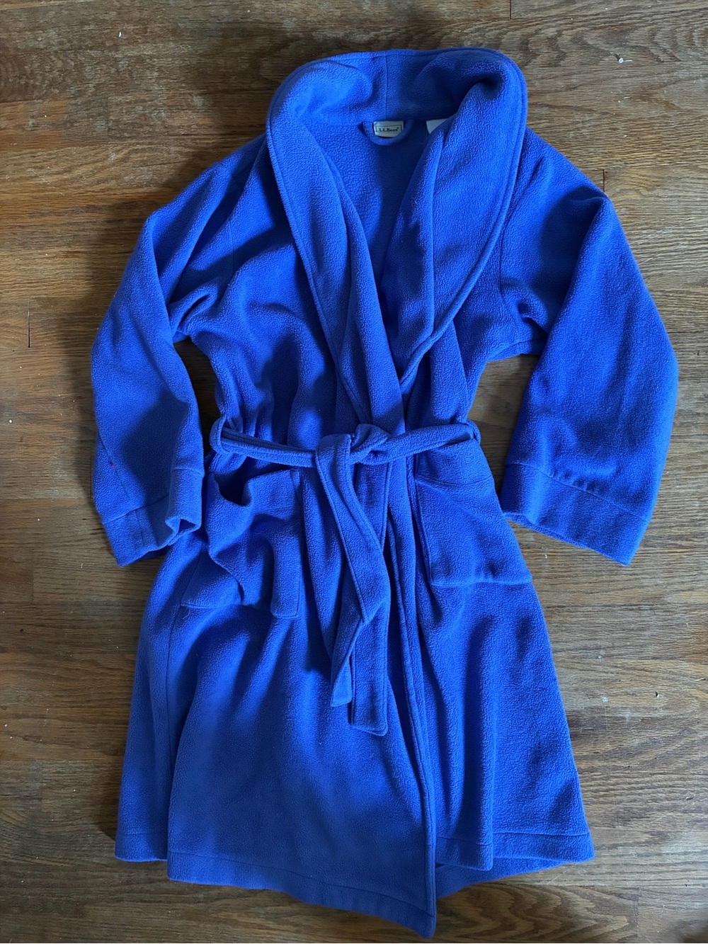 L.L. Bean purple Fleece Robe